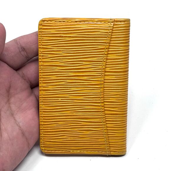 Louis Vuitton Yellow Bifold Wallet - Picture 5 of 11